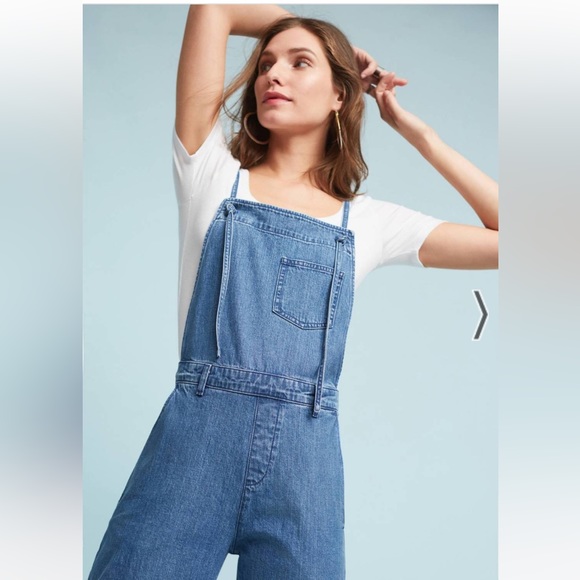 - Lindvall Dungarees by Anthropologie Overalls Size M - Picture 6 of 8